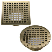 Round & Square 3.5" Threaded Grate - Drains