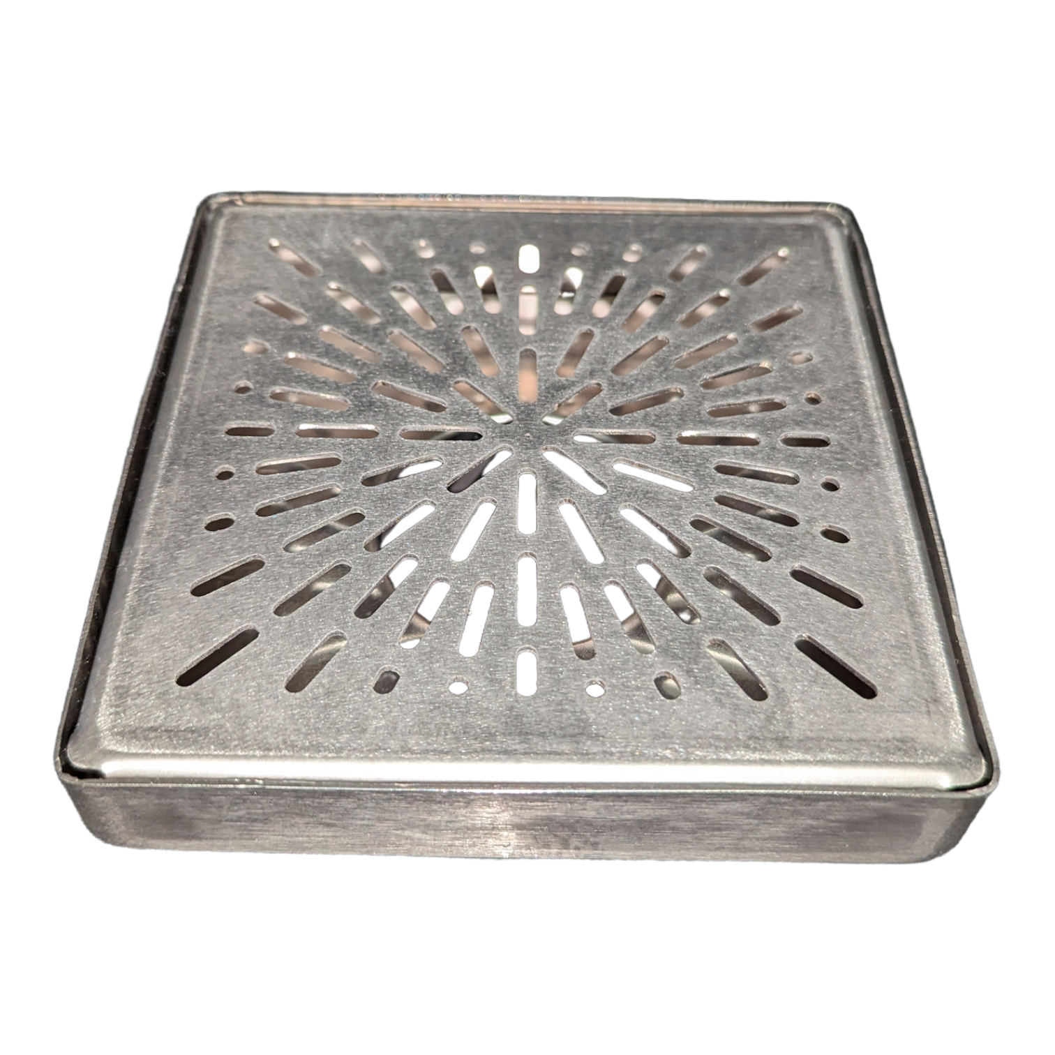 Stainless Steel Drain Grate 5x5 Square Thunderbird Products