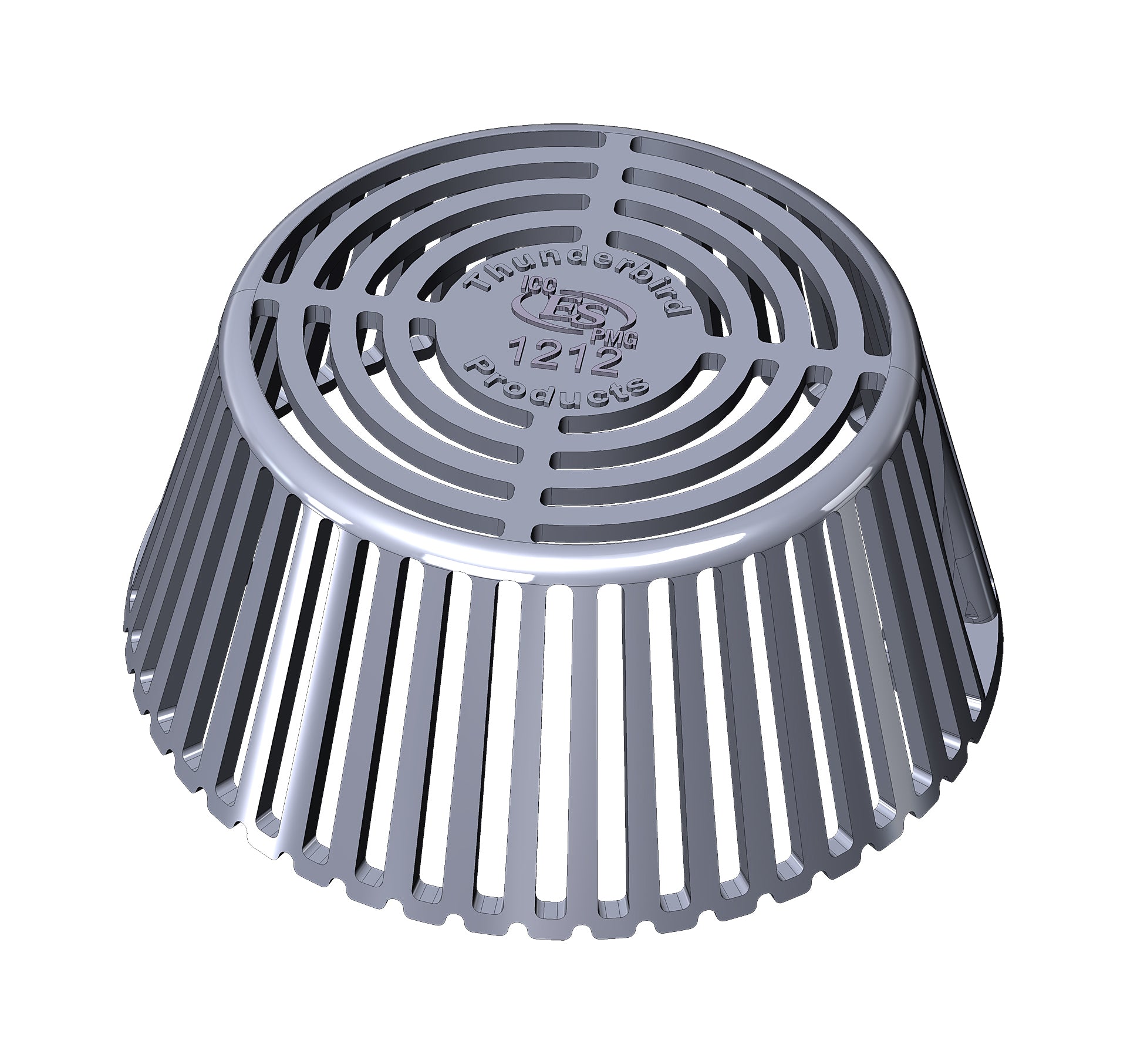Cast Aluminum Powder Coated Dome Strainer | Thunderbird Products